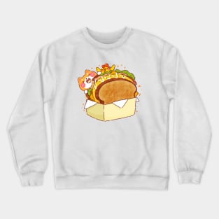 Shiba Inu Korean Egg Sandwich Crewneck Sweatshirt